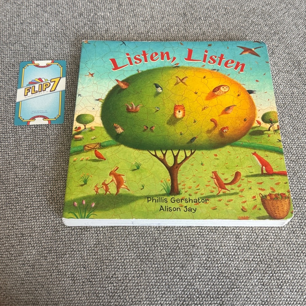 Listen, picture board Book by Phillis Gershator - Picture 11 of 12